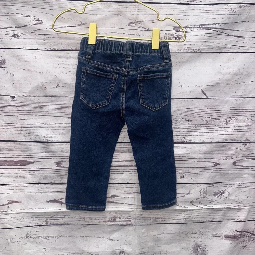 Old Navy Karate Skinny Blue Denim Jeans Size 12-18 Months